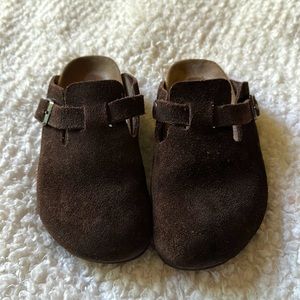 BIRKENSTOCK CLOGS || Mocha Suede || Size : 35